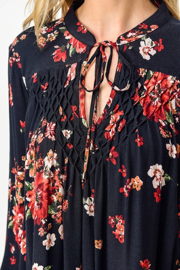 Boho Floral Dress