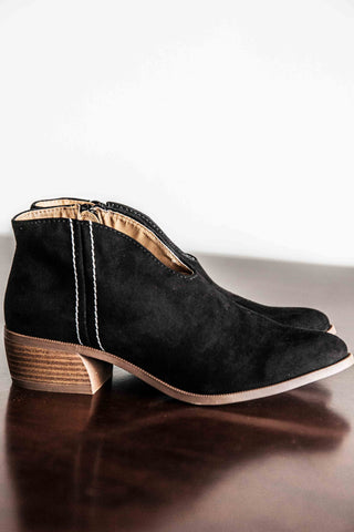 Sadie Ankle Boots-Black