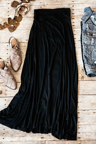 Black Maxi Skirt