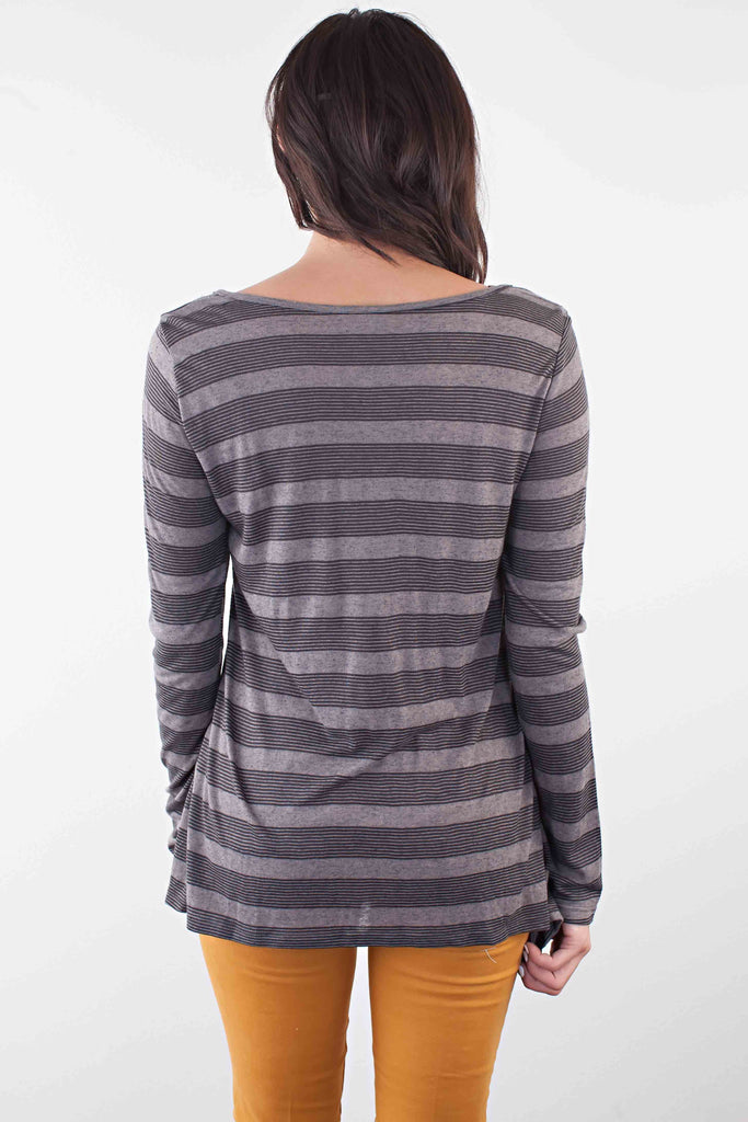 Nadia Top-Dark Grey