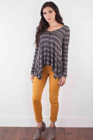 Nadia Top-Dark Grey