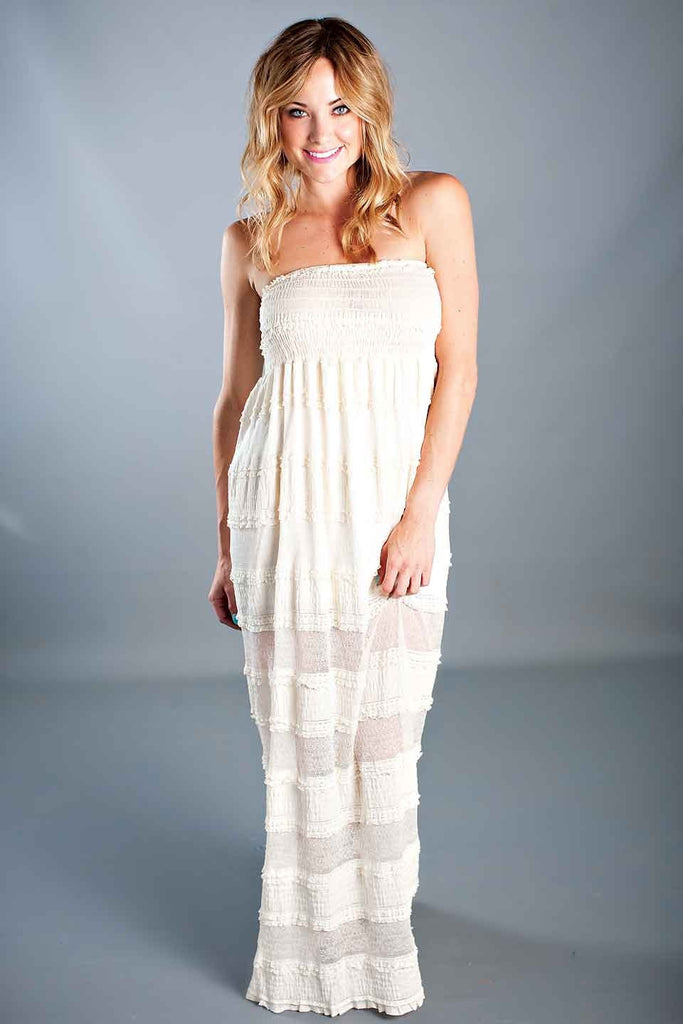 Barefoot In The Park Lace Maxi Dress