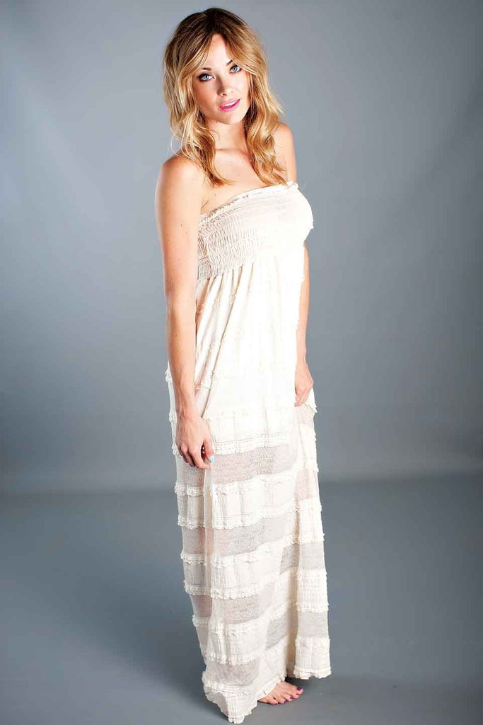 Barefoot In The Park Lace Maxi Dress