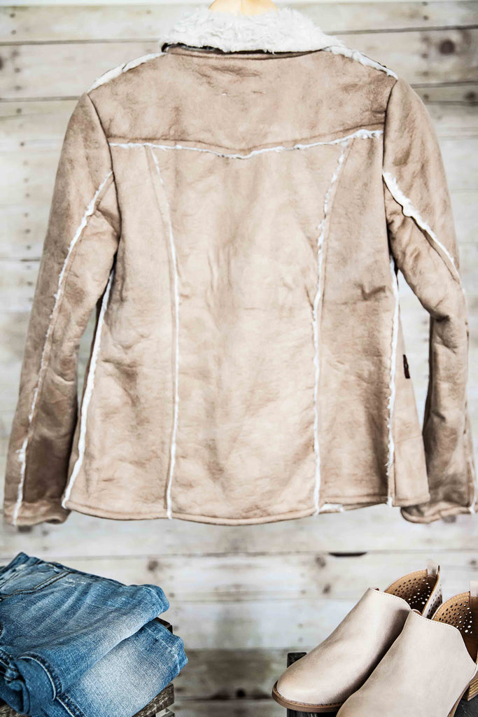 Mila Jacket-Taupe