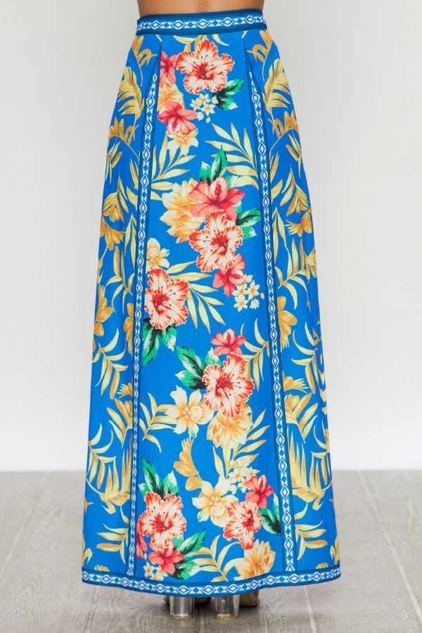 Going Places Maxi Skirt-Off White