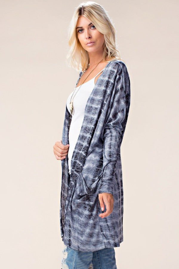 Tie-Dye Cardigan
