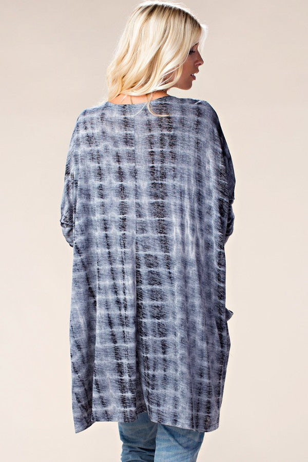 Tie-Dye Cardigan