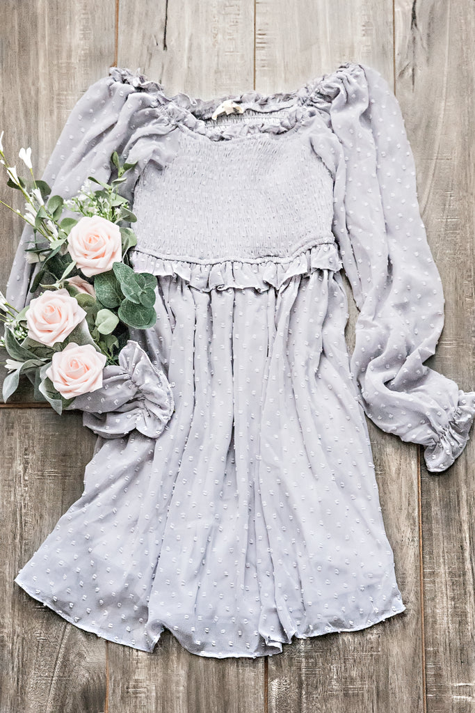 Marcella Dress-Grey