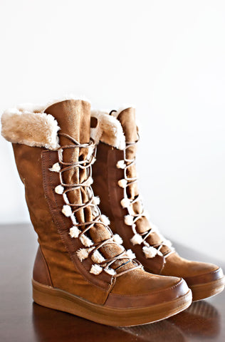A Cold Breeze Fur Lined Boots