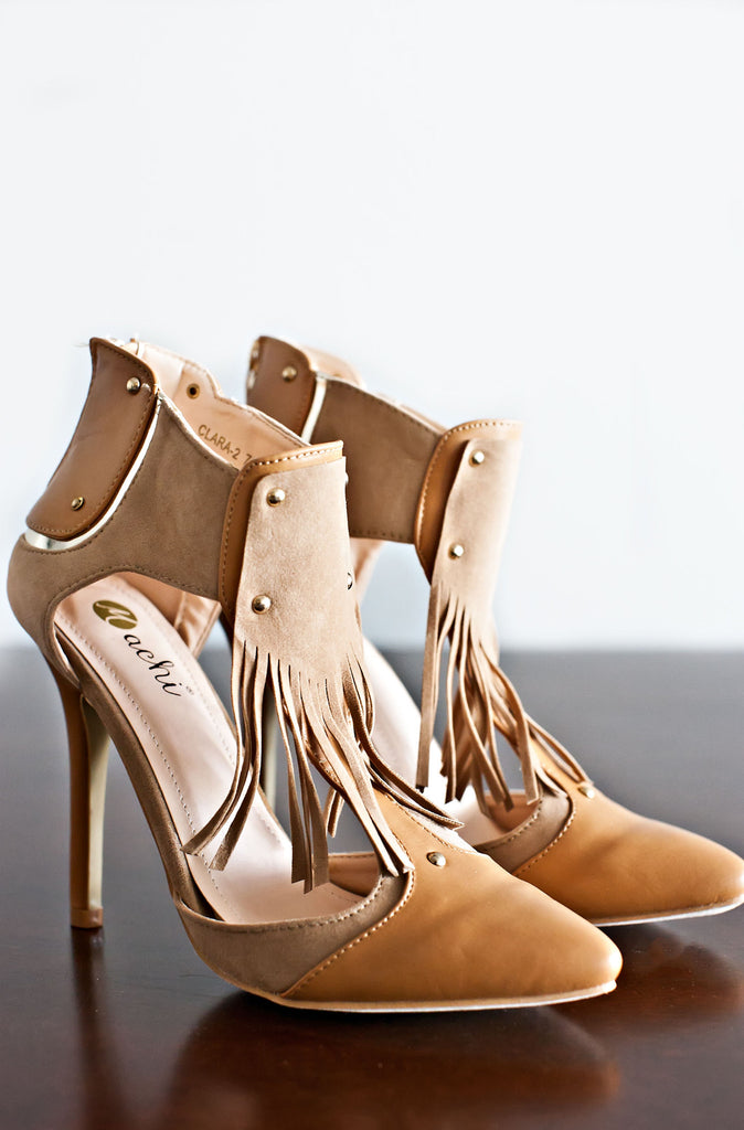 Albright Fringe Heels