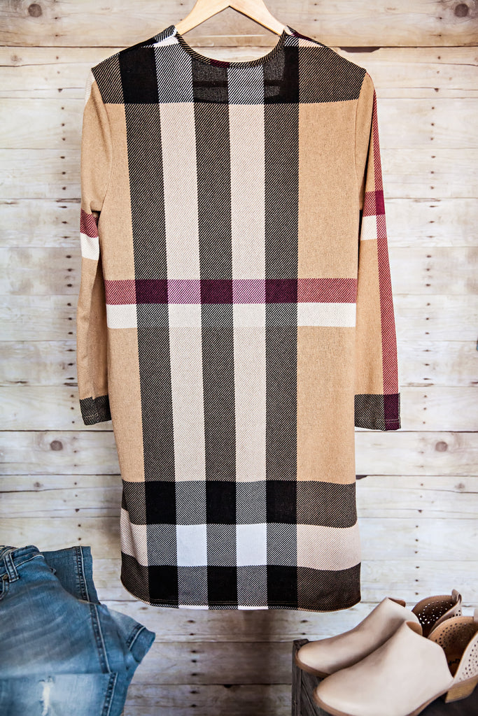 Allyson Cardigan-Taupe