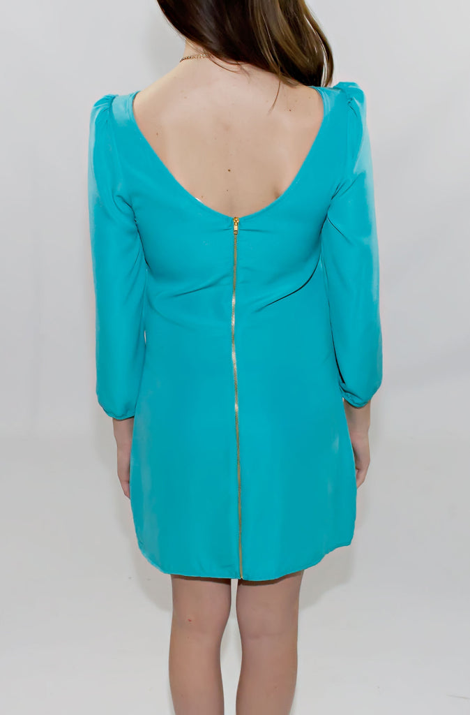 Simply True Aqua Dress