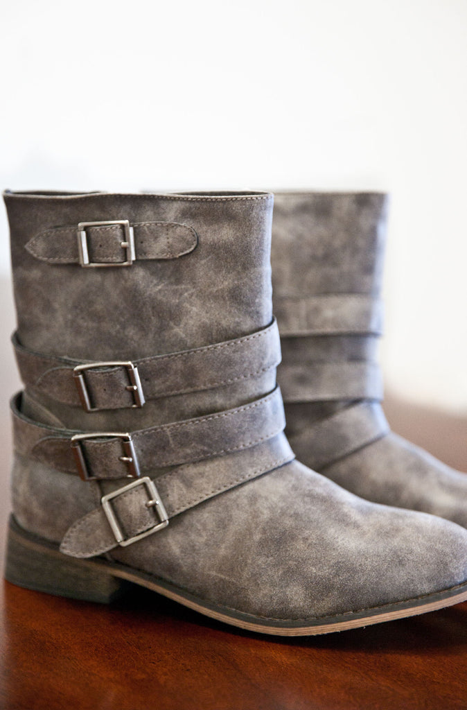 Ashstone Buckle Boots