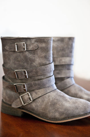 Ashstone Buckle Boots