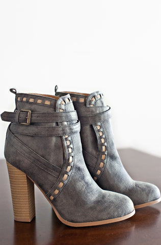 ASHEVILLE BOOTIES-GREY