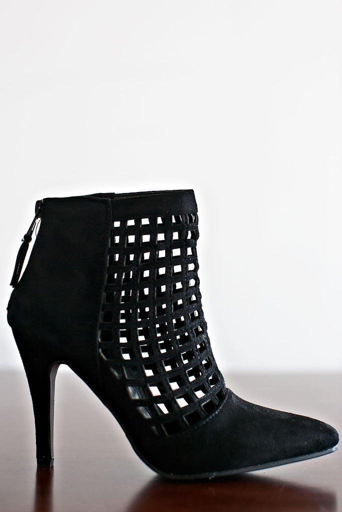 City Avenue Bootie Heel-Black