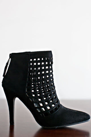City Avenue Bootie Heel-Black