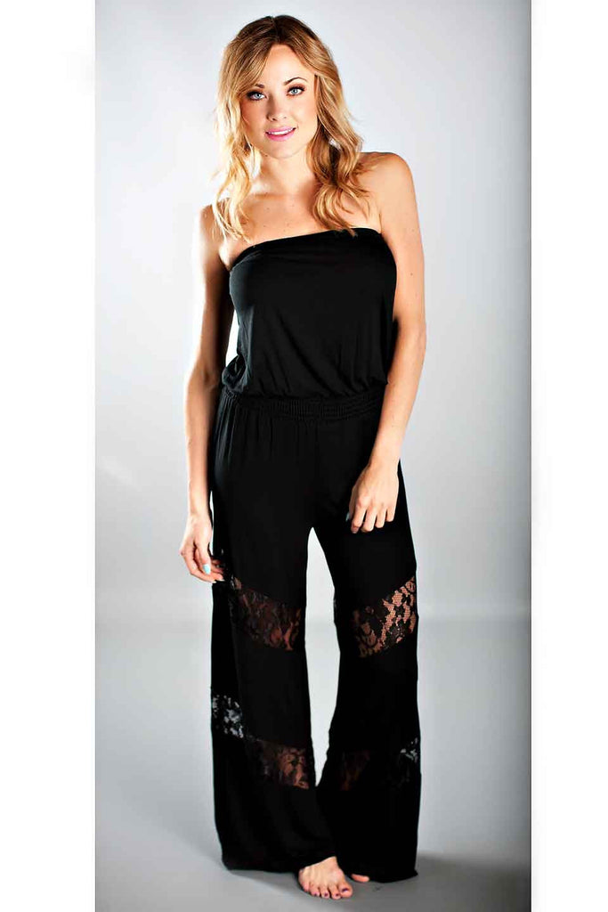 Just Dance Lace Details Jumpsuit