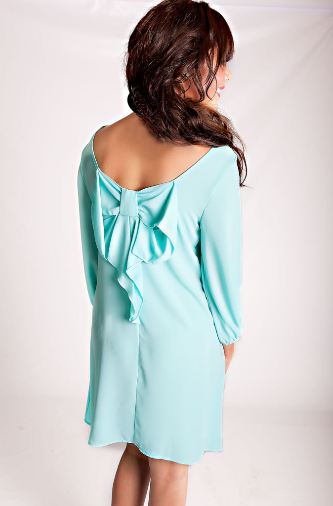 Take A Bow Dress Pink