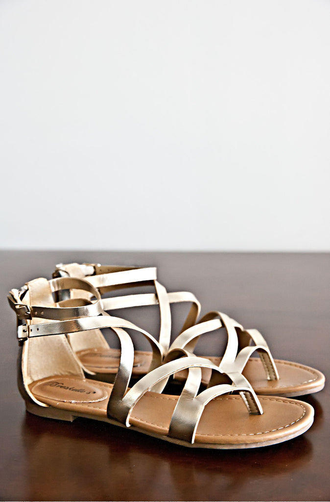 Cabana Sandals-Champagne