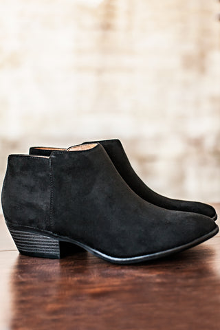 Caldera Ankle Boots-Black