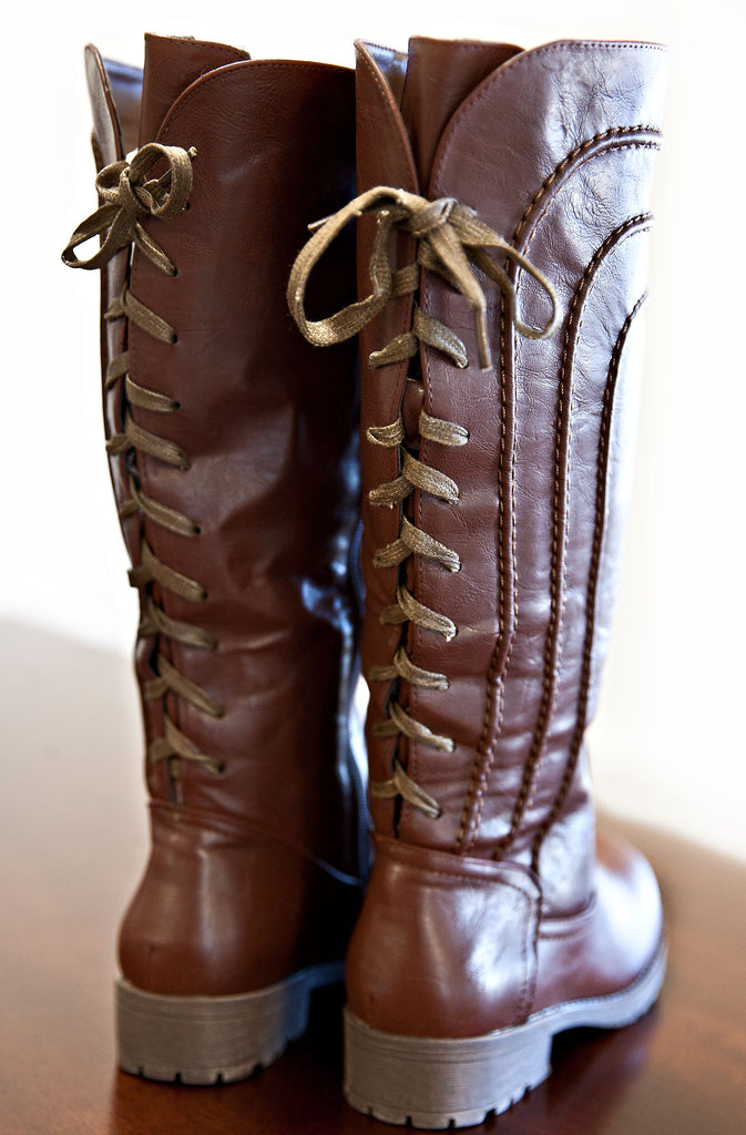 Coffee Creek Lace Up Boots