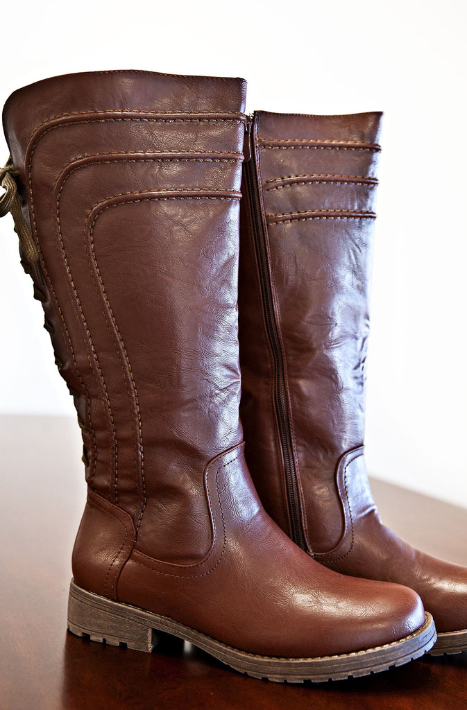 Coffee Creek Lace Up Boots