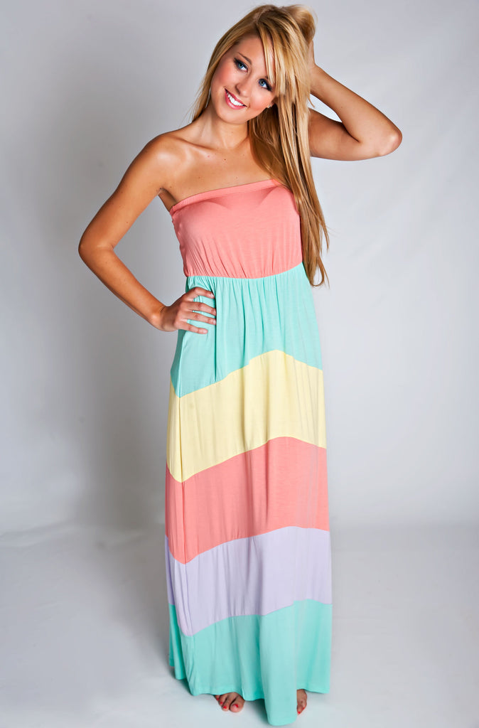 Color Your Day Maxi Dress