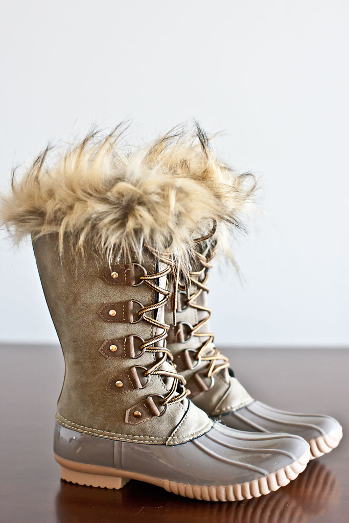 Copper Mountain Boots-Khaki