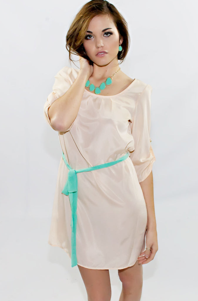 Vanilla Mint Candy Dress CLEARANCE FINAL SALE