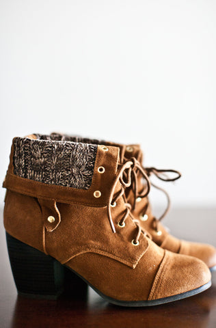 Creston Overlook Booties-Rust