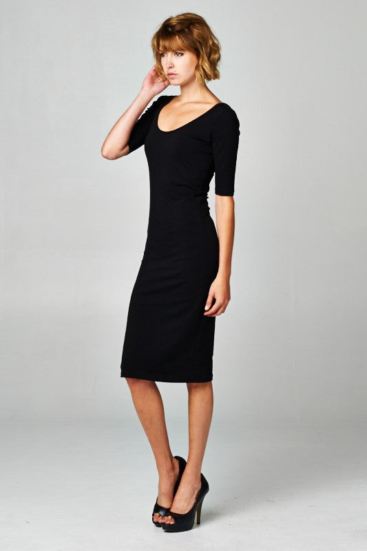 Newbury Dress-Maroon