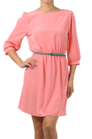 Simply Fabulous Dress in Rose