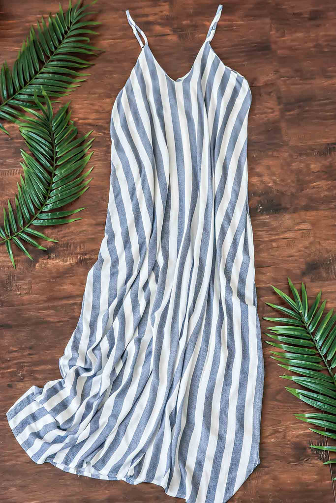 Layla Striped Maxi Dress