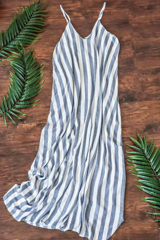 Layla Striped Maxi Dress