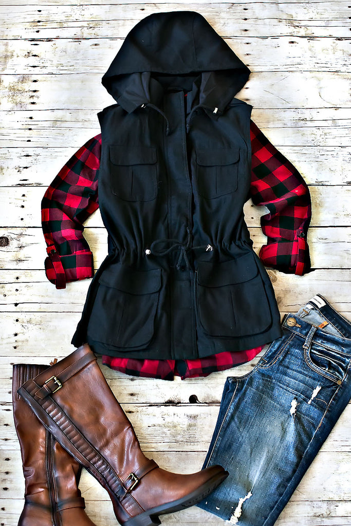 Easton Vest-Black