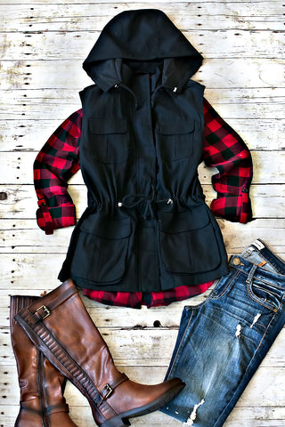 Easton Vest-Black