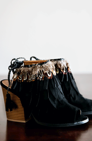 El Dorado Ankle Booties-Black