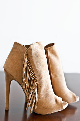 Ellison Fringe Booties
