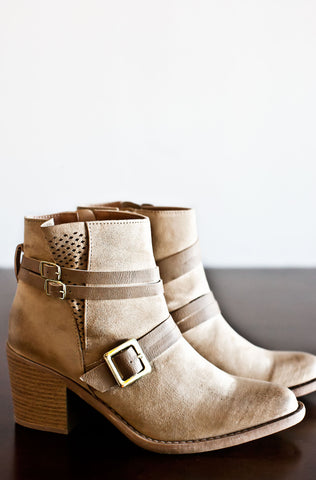 Free Bird Boots-Taupe
