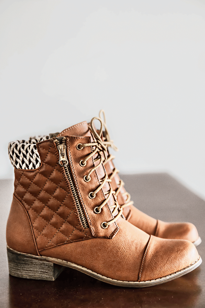 Free Soul Lace-Up Boots