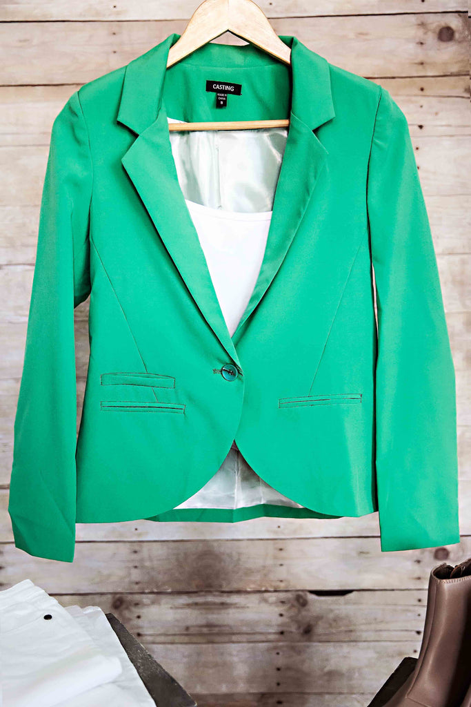 Green Blazer