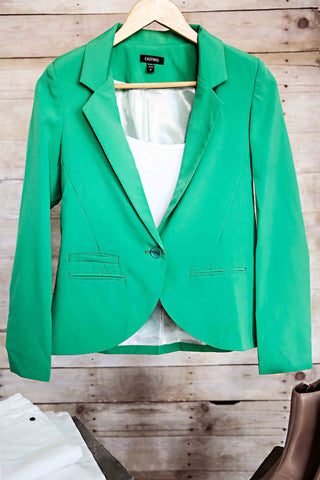 Green Blazer