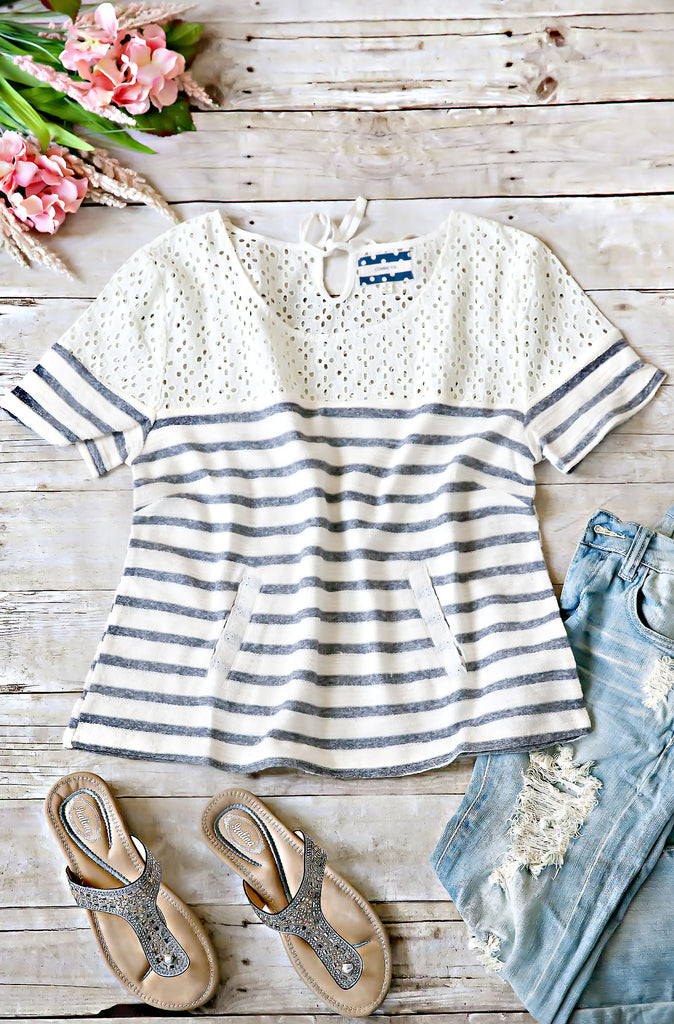 Hailey Striped Top
