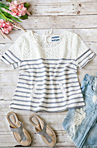 Hailey Striped Top