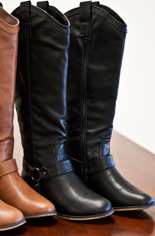 Hidalgo Black Boot