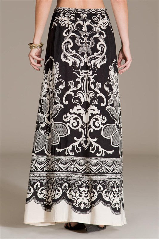 Downtown Date Maxi Skirt