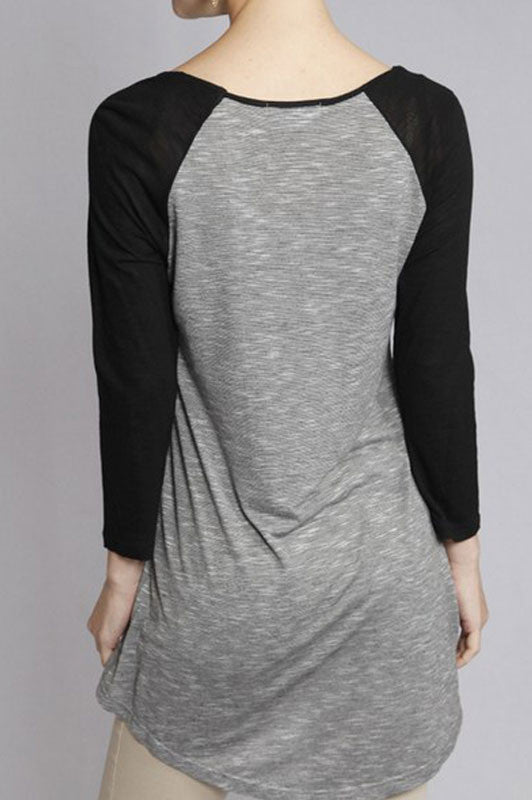 Keep Your Cool Top-black-grey