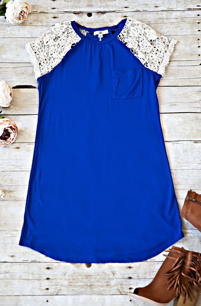 Lily Dress-Royal Blue
