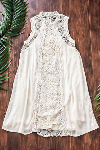 Secret Garden Crochet Details Dress